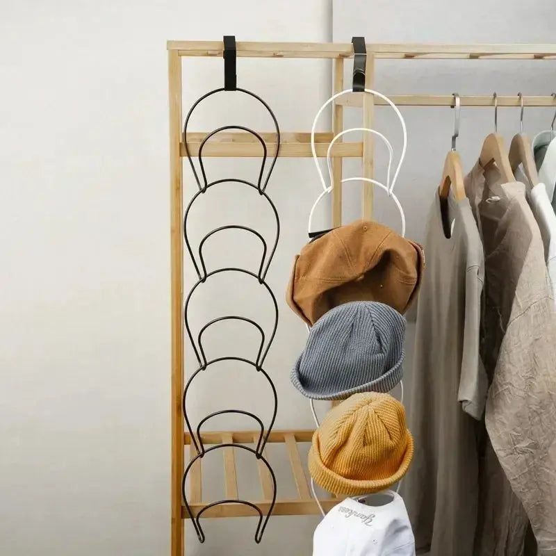 Cabide Organizador Multifuncional de Ferro para Boné Casamarella