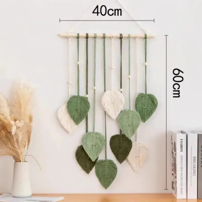 Decoração de Parede Macramê Folhas Trançadas BohoFiltro-dos-Sonhos-em-Macrame-Boho-Chic-Amaritta-