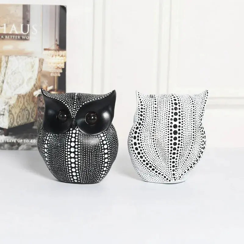 Estatueta de Coruja para Decoração de Mesa Enfeite Coruja| Amaritta