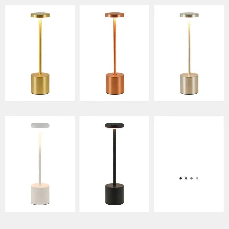 Luminária de Mesa LED Sem Fio com Sensor de Toque Casamarella