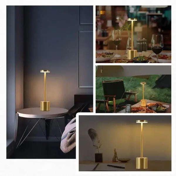 Luminária de Mesa LED Sem Fio com Sensor de Toque Casamarella