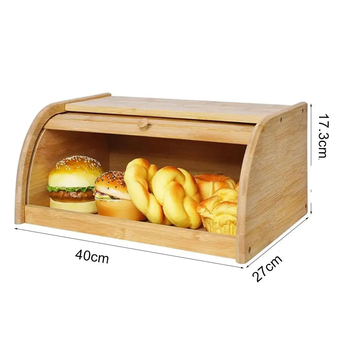Porta-Pão de Bambu Premium Casamarella