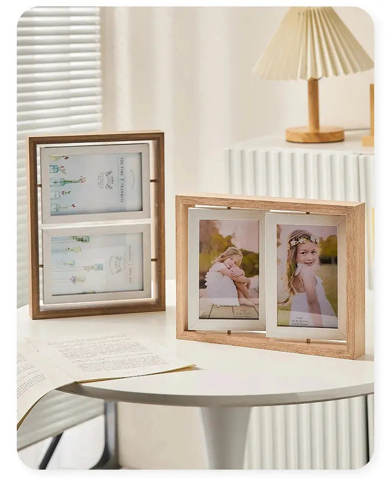 Porta-Retrato de Mesa Decorativo em Sala de Estar