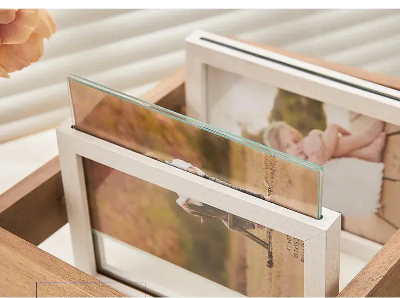 Porta-Retrato de Mesa Decorativo para Sala de Estar