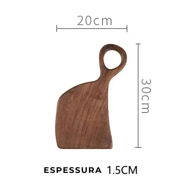 Tábuas de Corte Sólidas de Nogueira Preta Casamarella