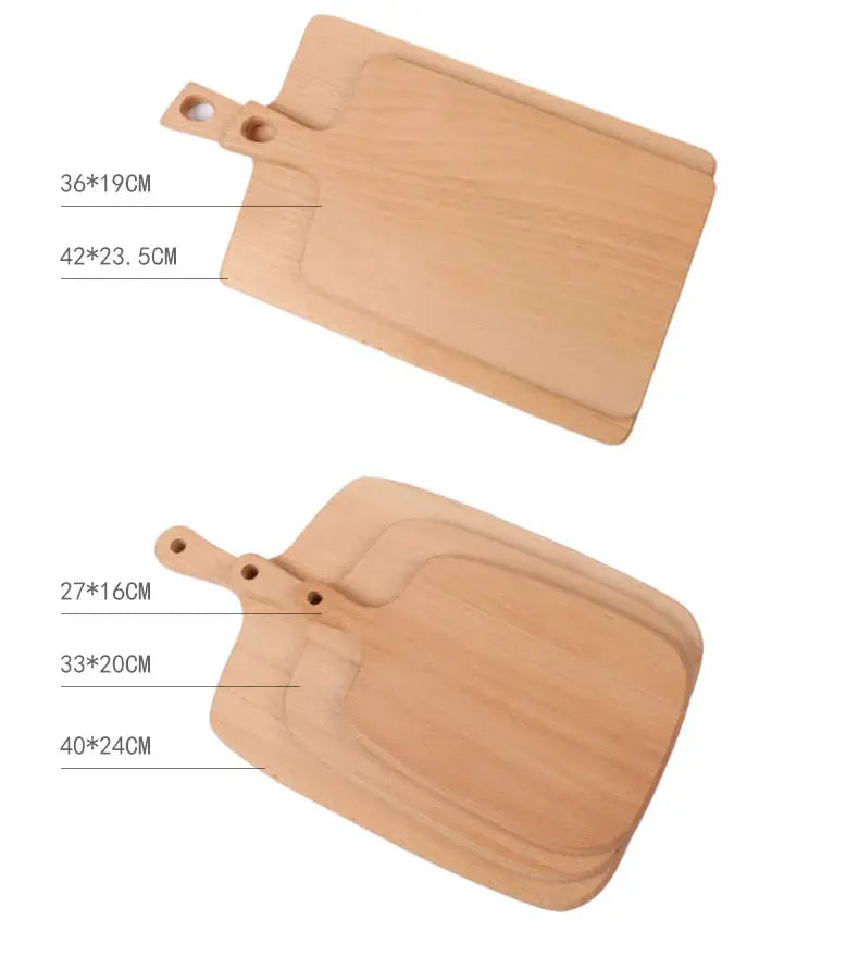Tábuas de Corte de Madeira Natural para Corte e Servir Casamarella