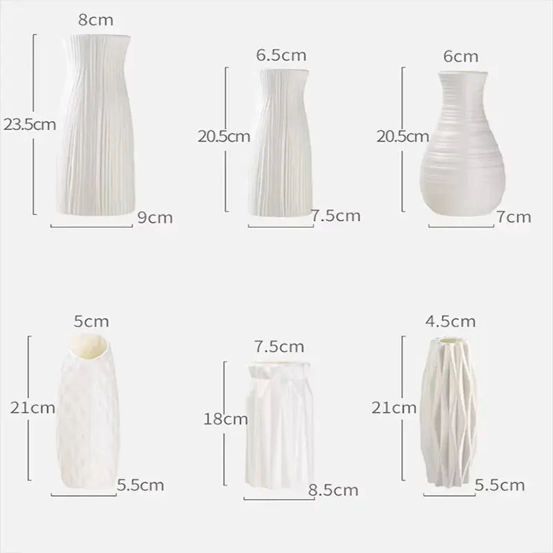 1 Pc Vaso Decorativo Nórdico Amaritta