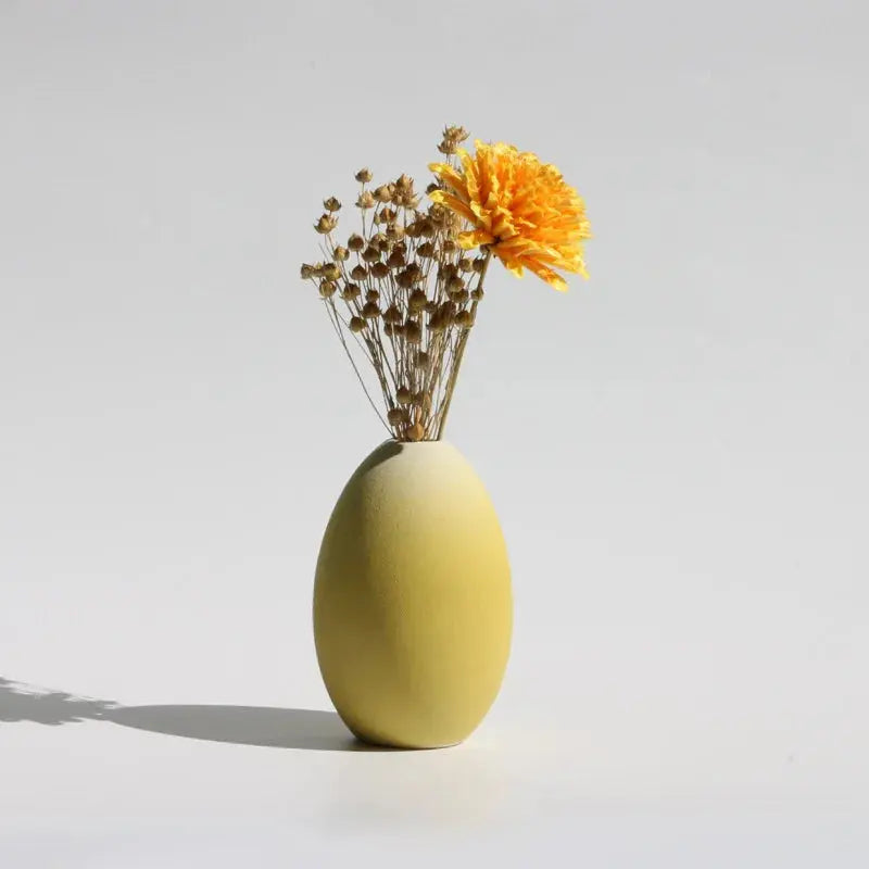 Vaso de Decoração Cerâmica Arte Moderna Amaritta