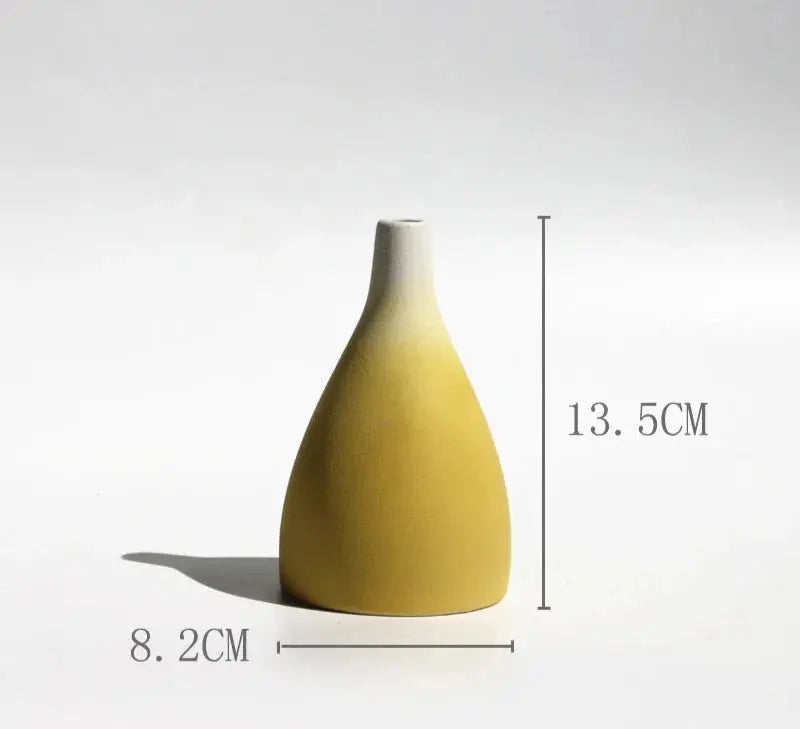 Vaso de Decoração Cerâmica Arte Moderna Amaritta