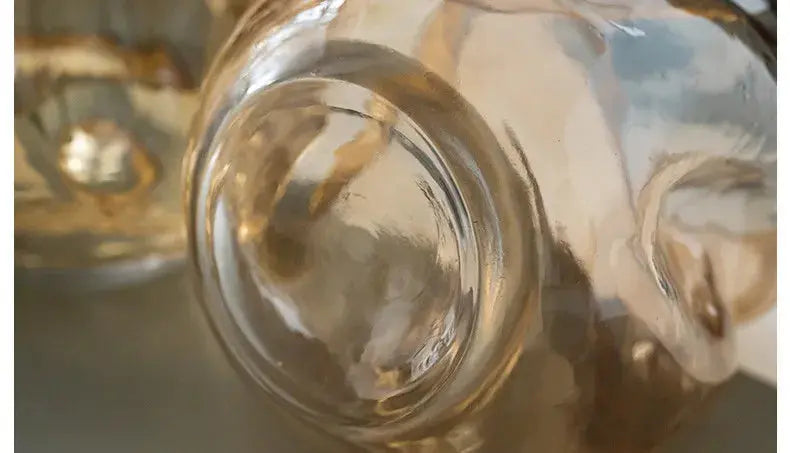 Vaso de Vidro Manchado Minimalista Amaritta