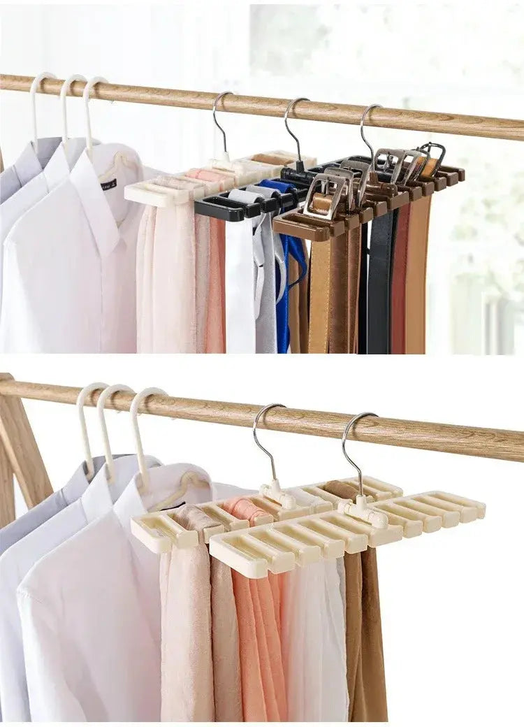 Cabide Multifuncional para Cintos e Lenços Casamarella