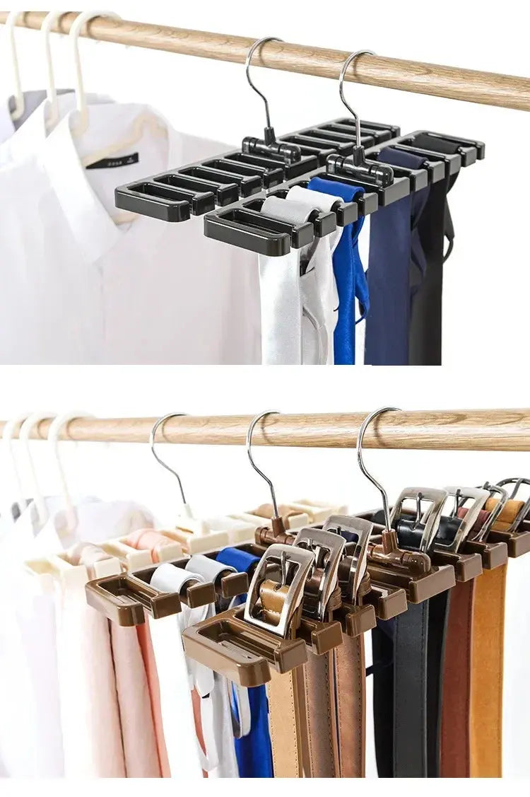 Cabide Multifuncional para Cintos e Lenços Casamarella