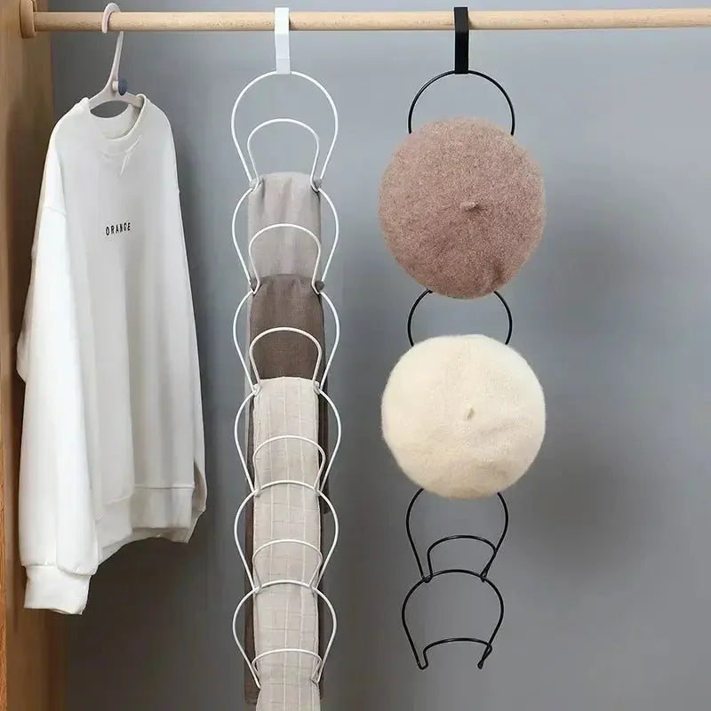 Cabide Organizador Multifuncional de Ferro para Boné Casamarella
