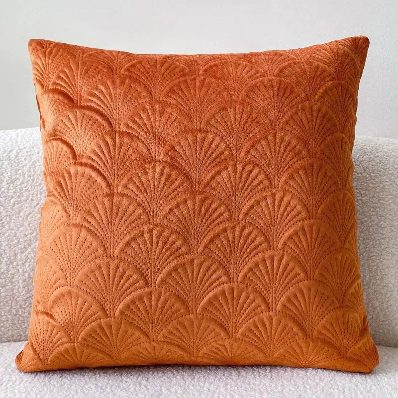 Fronha-de-Almofada-de-Veludo-Bordada-Laranja-45x45cm-