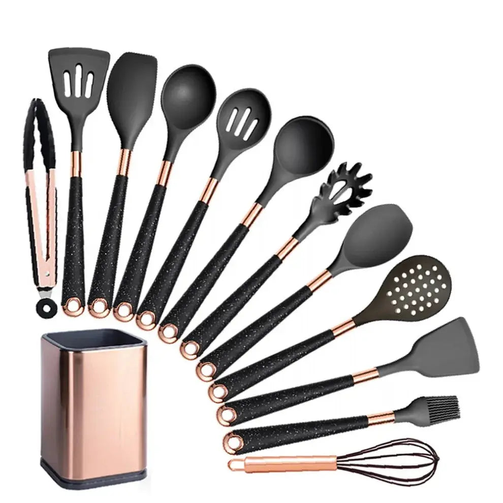 Conjunto-Premium-de-Utensilios-de-Cozinha-com-Cabo-Imitando-Madeira-e-Acabamento-Rose-Amaritta