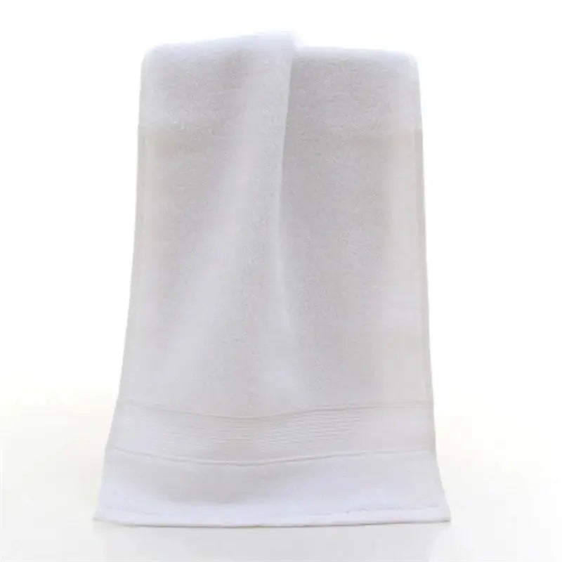 Conjunto de 2 Toalhas de Rosto de Algodao Puro