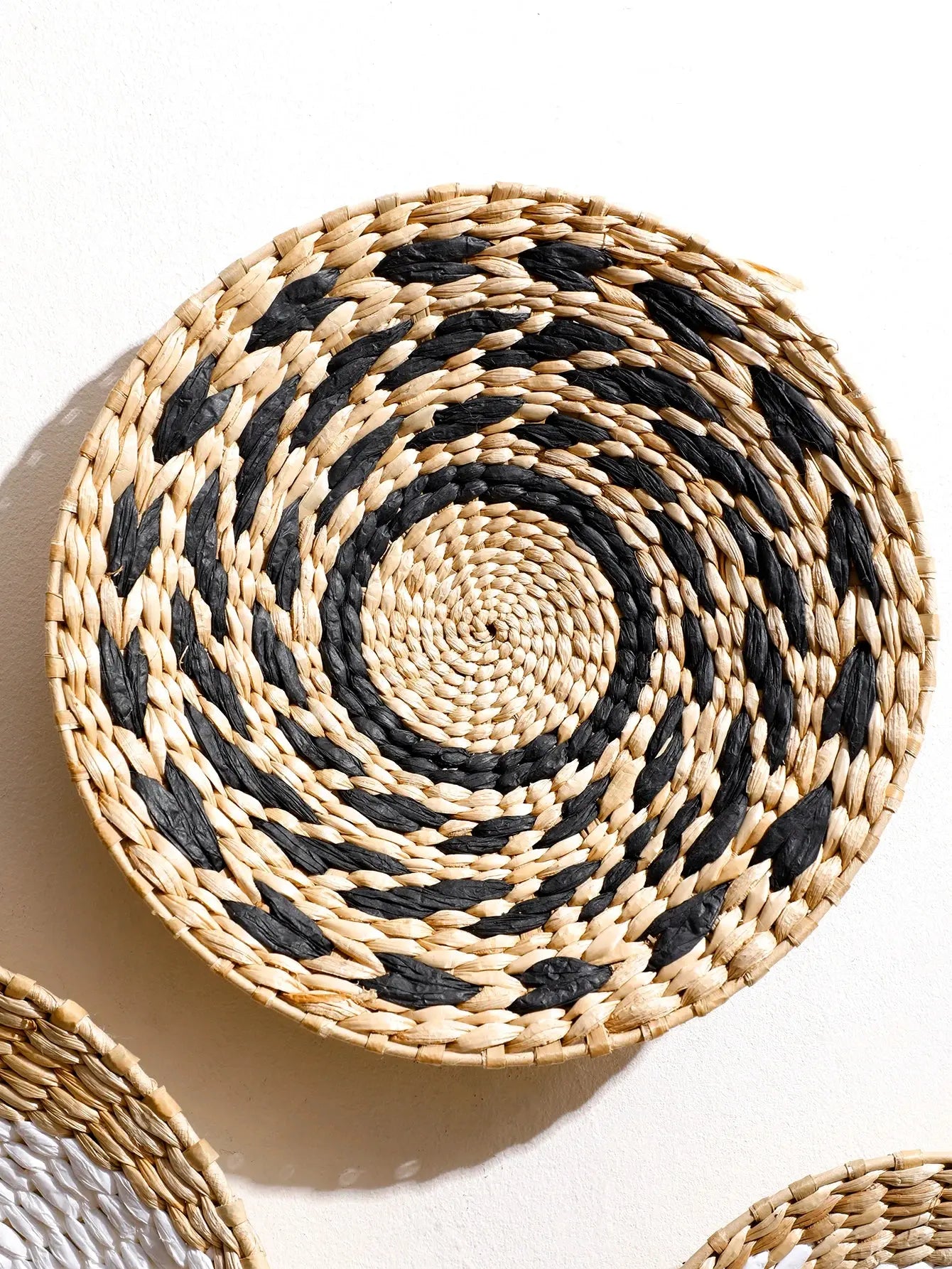 Conjunto de Mandalas de Palha Decorativas Amaritta