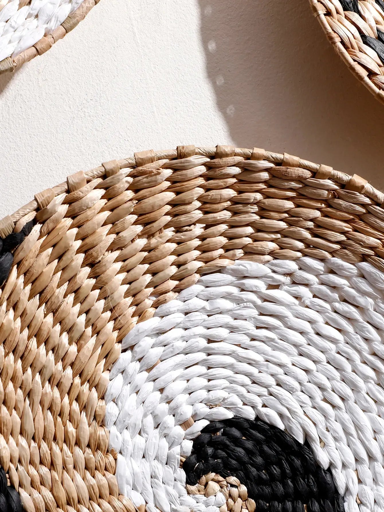 Conjunto de Mandalas de Palha Decorativas Amaritta
