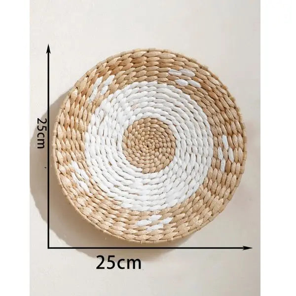 Conjunto de Mandalas de Palha Decorativas Amaritta