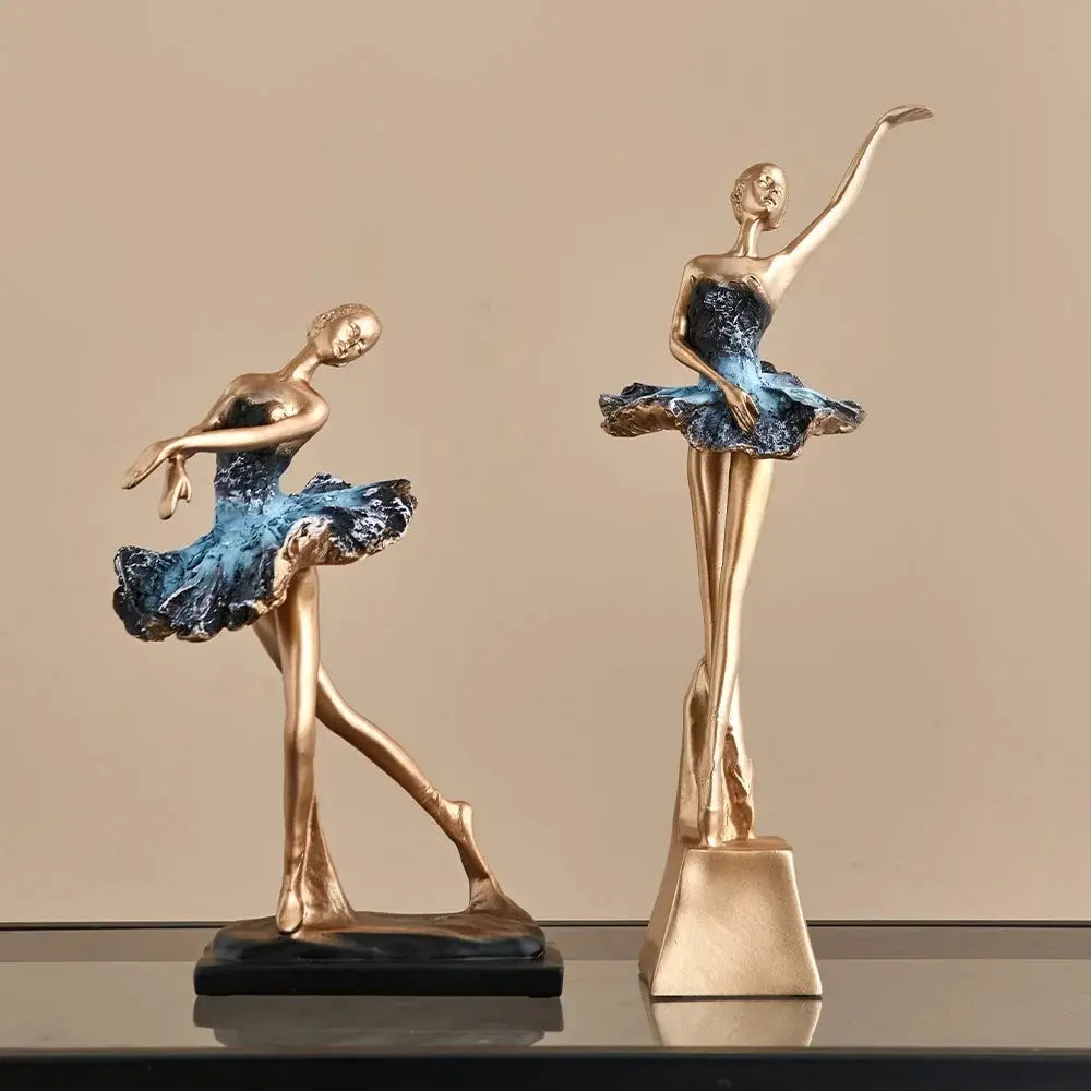 Estatueta Decorativa Bailarina Flutuante Amaritta