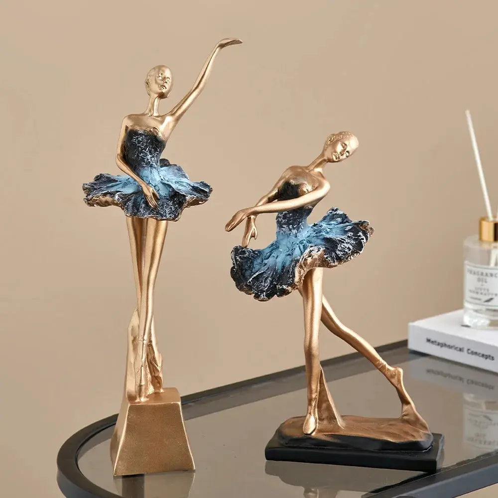 Estatueta Decorativa Bailarina Flutuante Casamarella