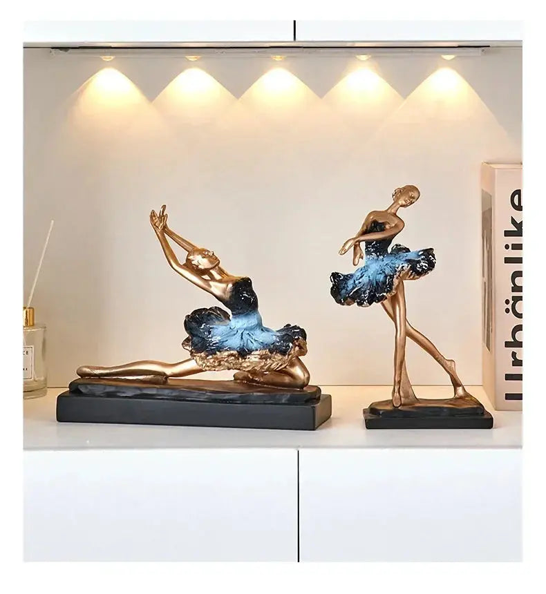 Estatueta Decorativa Bailarina Flutuante Casamarella