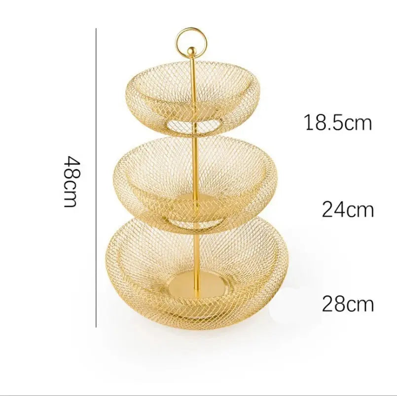 Fruteira de Mesa de 3 andares Casamarella