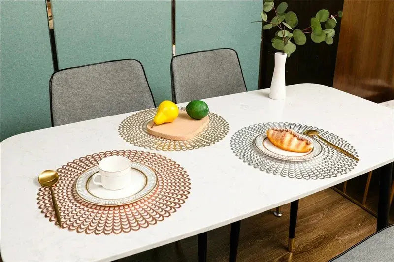 Jogo Americano de 6 Peças com Isolamento Térmico 