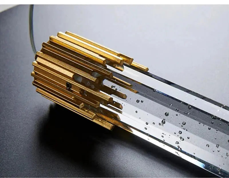 Luminária Pendente LED de Cristal Nórdico Casamarella