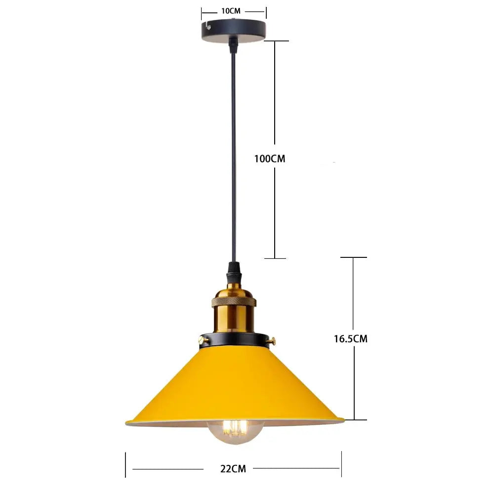 Luminária Pendente Tripla com Design Industrial Vintage Casamarella