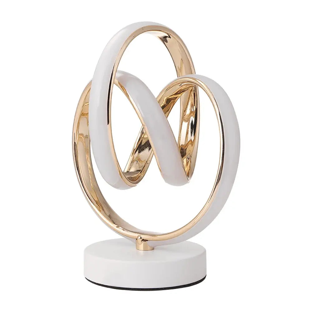 Luminária de Mesa Espiral para Sala de Estar Moderna 86-260 V Casamarella