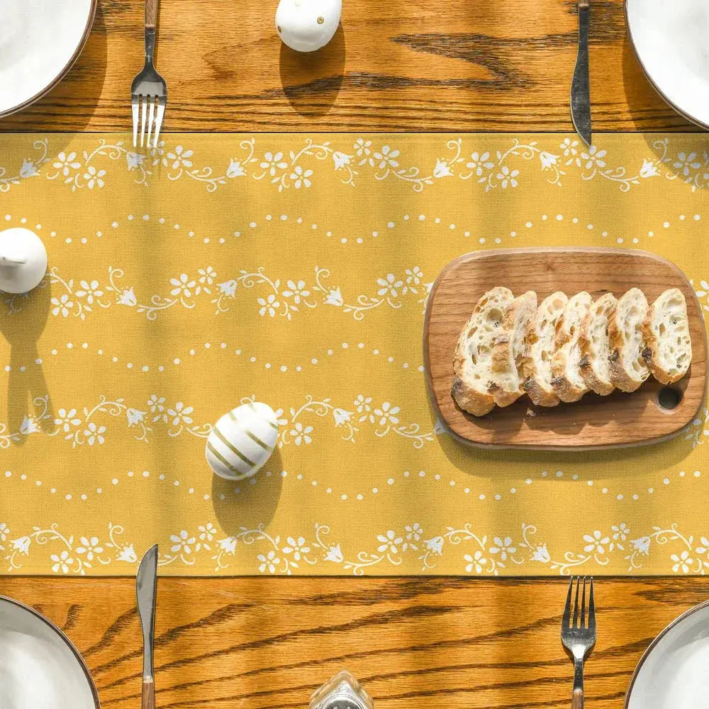 Passadeira de Mesa Floral Amaritta