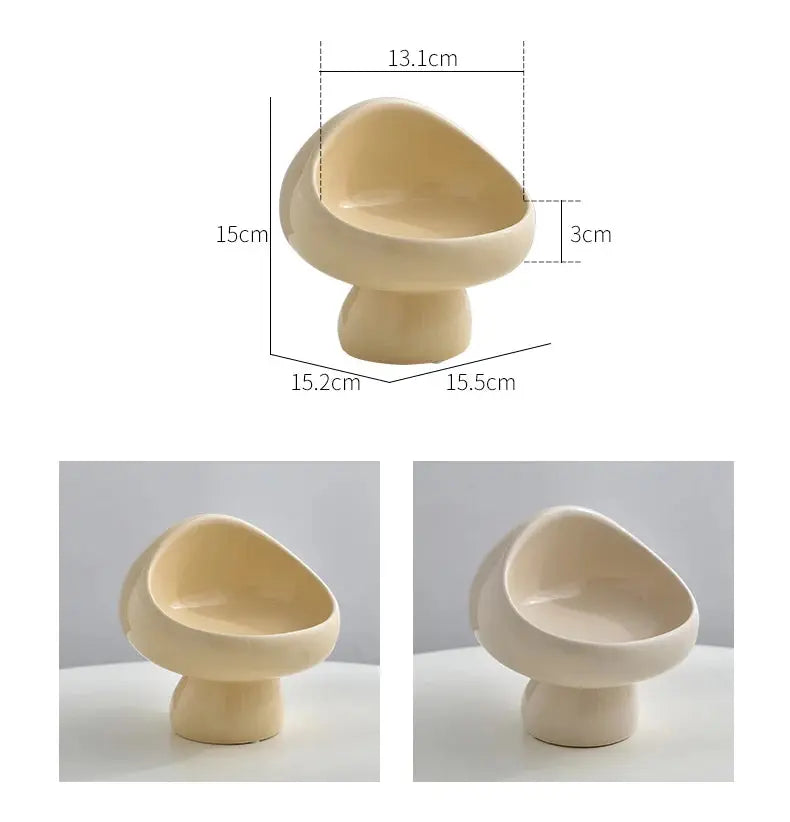 Porta-Acessórios em Formato de Cogumelo para Mesa de Entrada Casamarella
