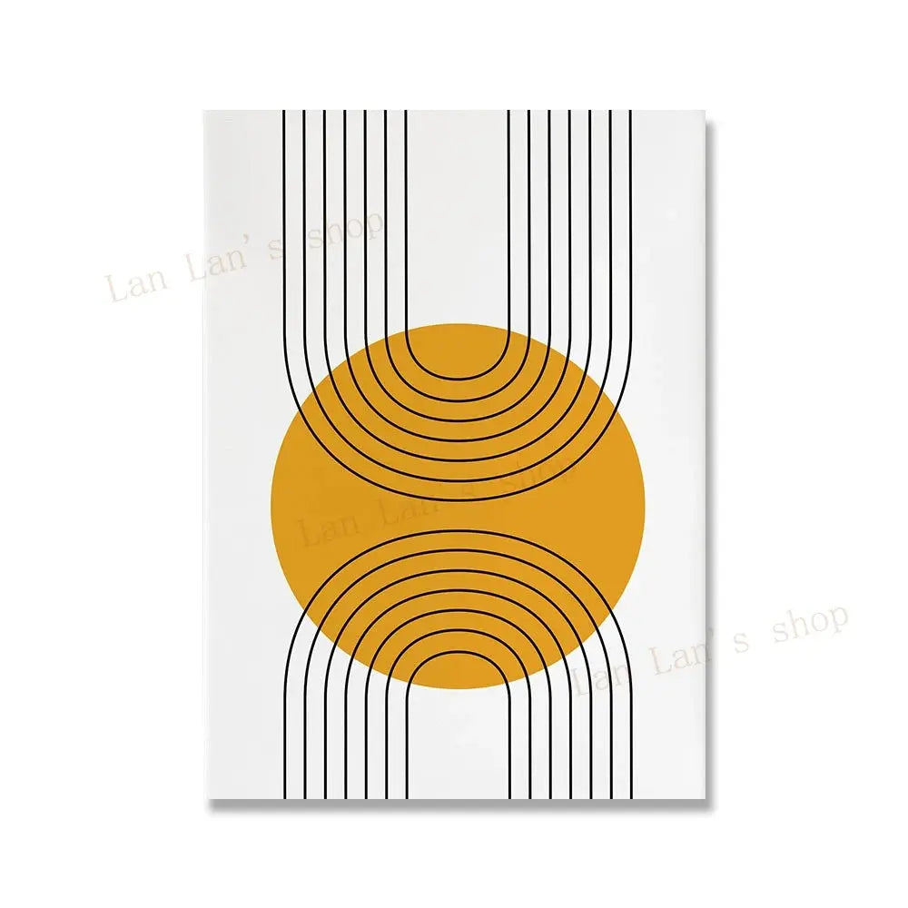 Pôster com Pintura Moderna Artística Amaritta