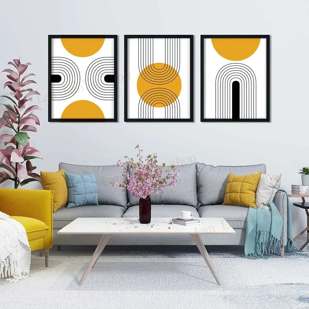 Pôster com Pintura Moderna Artística Amaritta