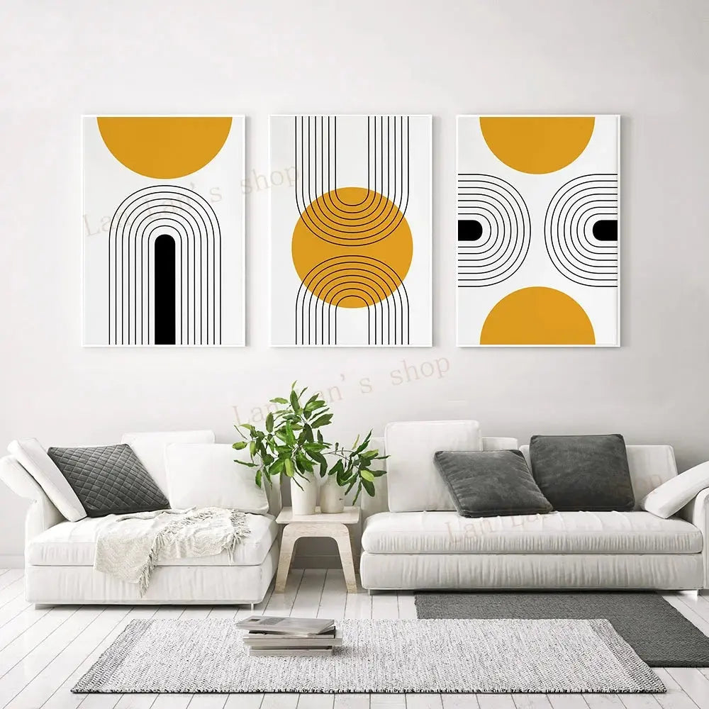 Pôster com Pintura Moderna Artística Amaritta