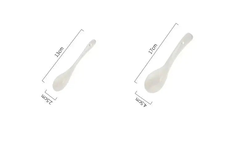 Pote de Cerâmica com Tampa e Colher para Temperos Casamarella