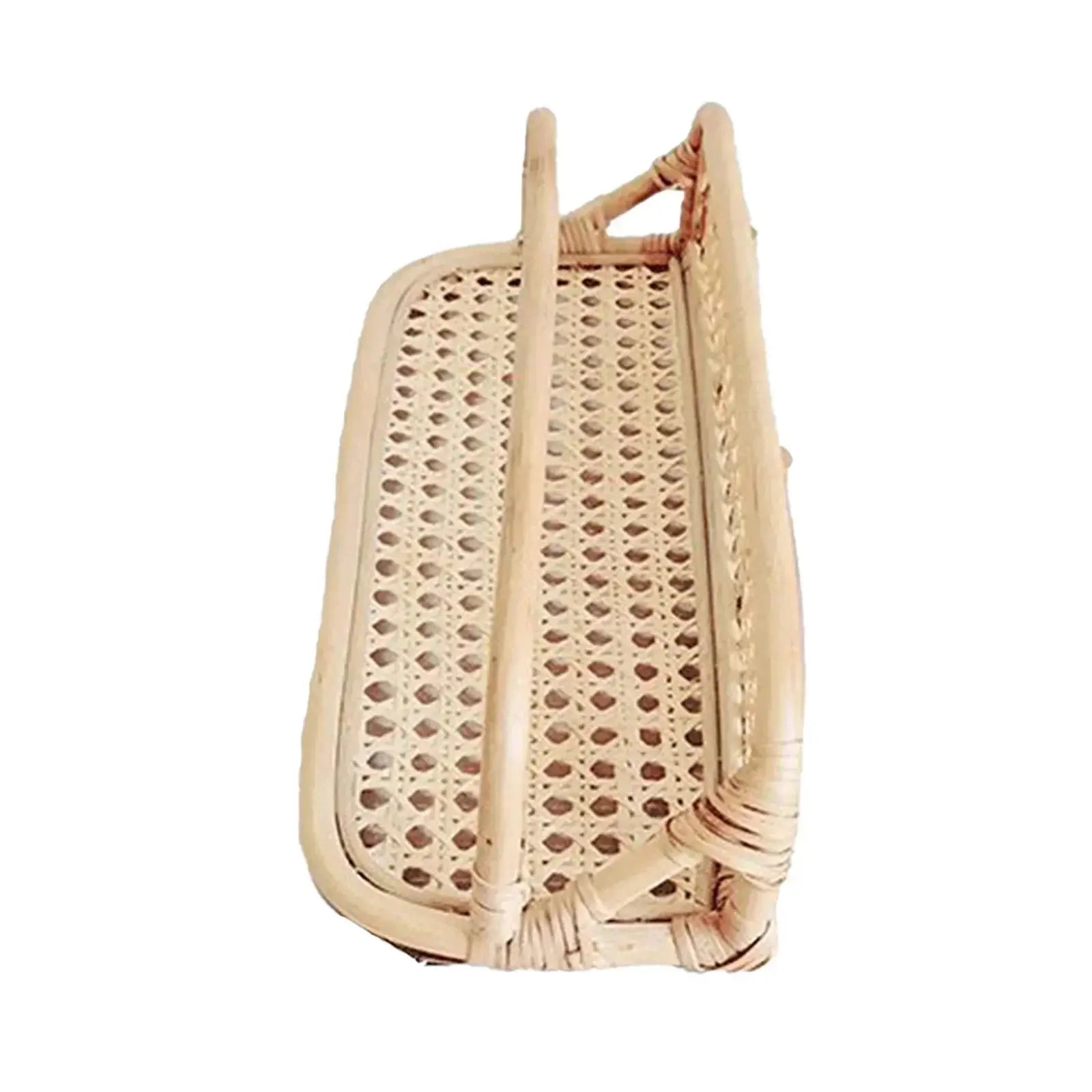 Prateleira Suspensa Decorativa Premium de Rattan Casamarella