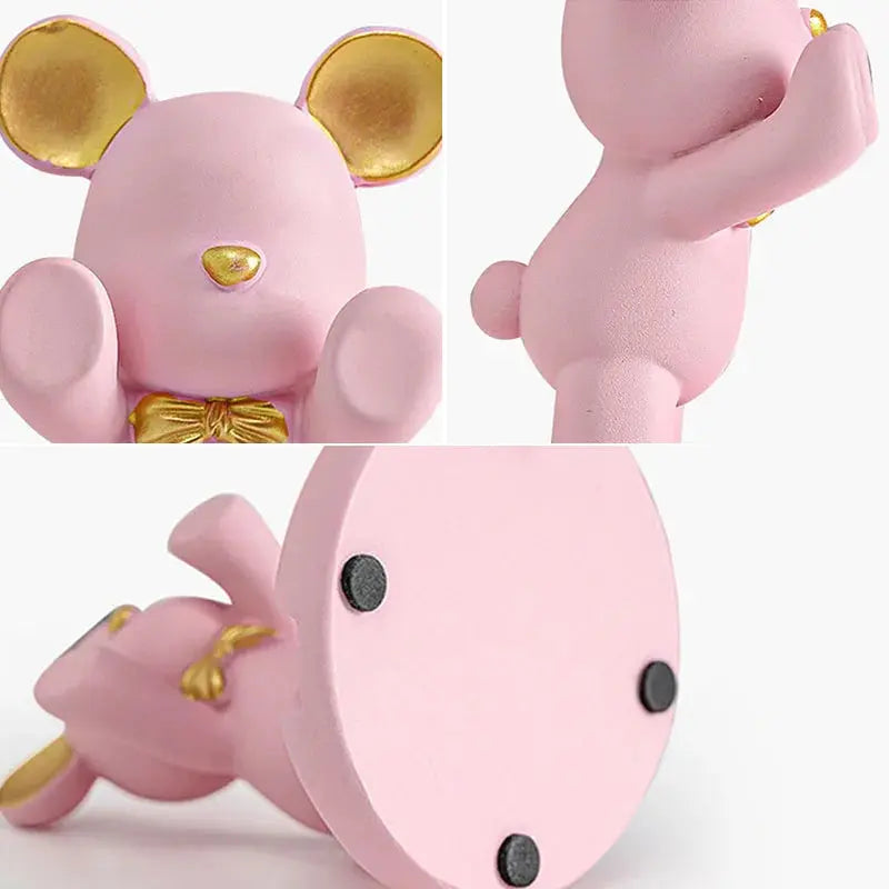 Suporte Decorativo para Celular - Ursinho Charmoso Amaritta