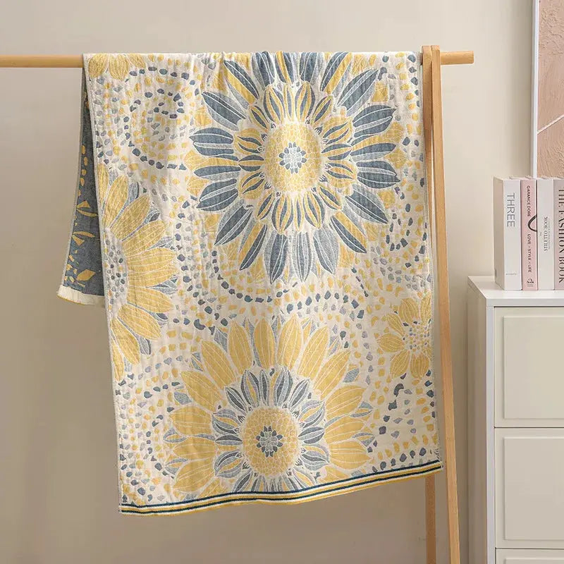 Toalha de Banho de Algodão Musselina 75cm*150cm 