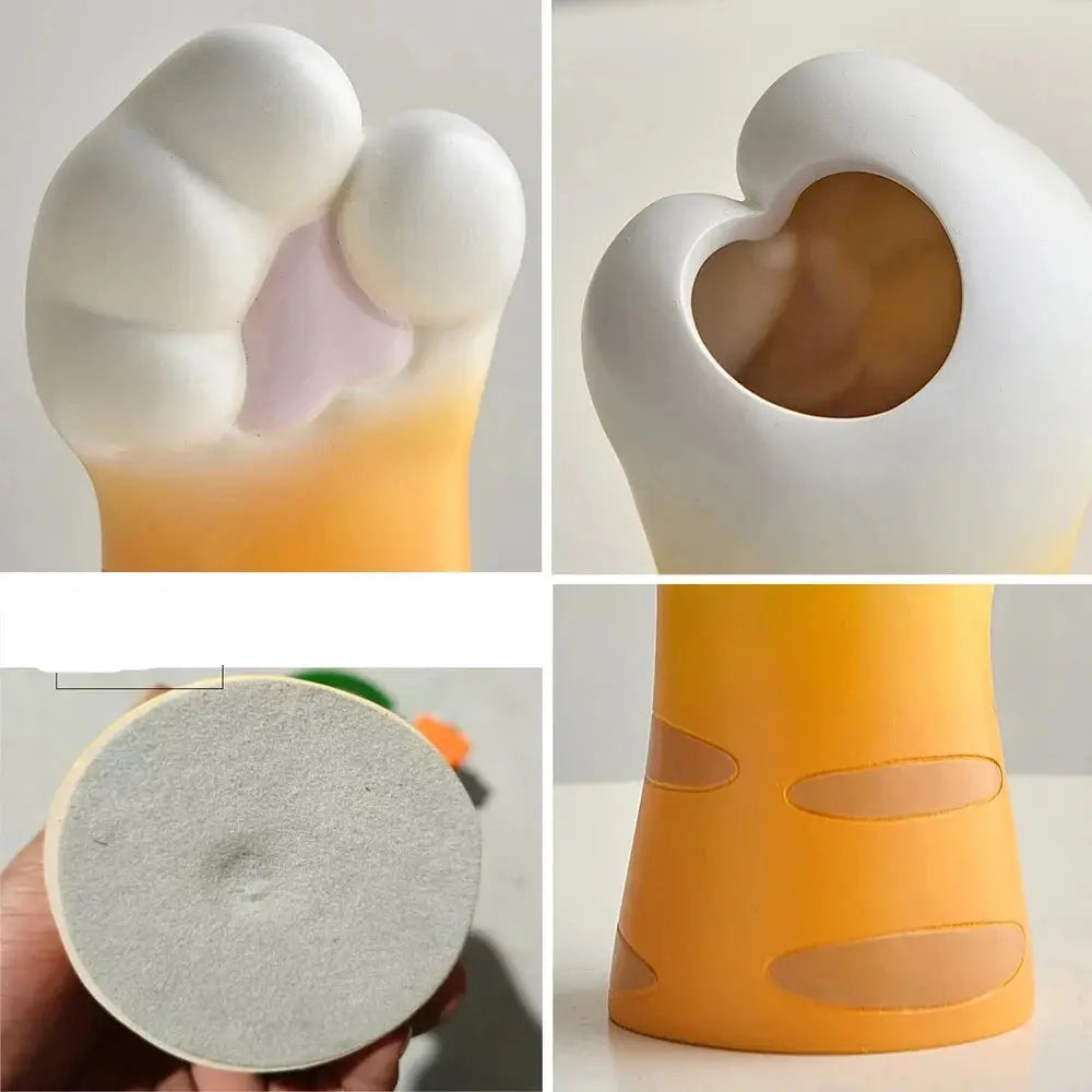 Vaso Decorativo de Design de Garra de Gato Fofo Casamarella