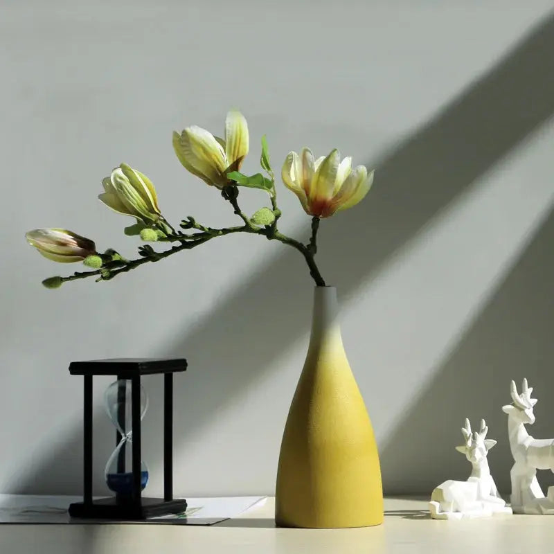 Vaso de Decoração Cerâmica Arte Moderna Casamarella