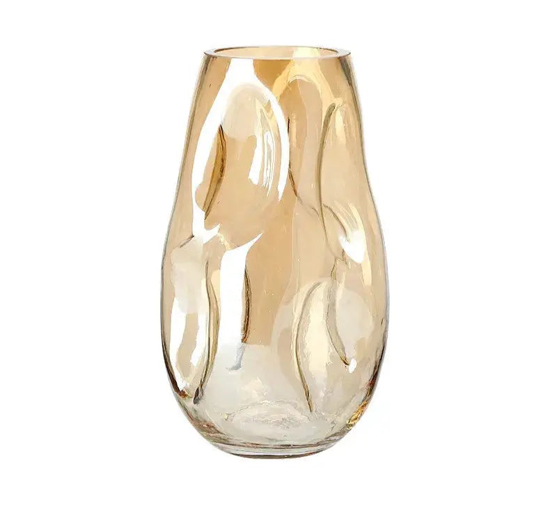 Vaso de Vidro Manchado Minimalista Amaritta